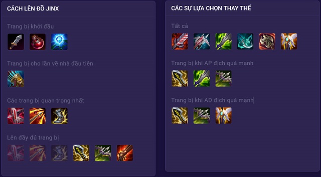 Hướng dẫn chuẩn bị chi tiết cho Jinx Hướng dẫn chuẩn bị chi tiết cho Jinx