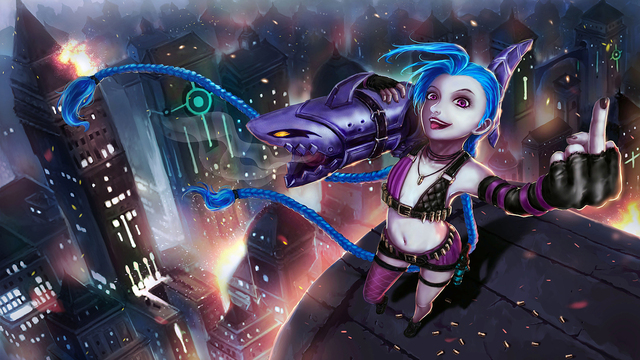 Jinx phải chịu mức độ sát thương khủng khiếp Jinx phải chịu mức độ sát thương khủng khiếp