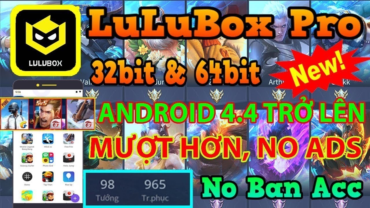 Cách Mod Skin Liên Quân Mùa 21 Lulubox Pro 6.6.0 Trên Android 11I App Mod Skin Liên Quân 2021 Mới Nhất
