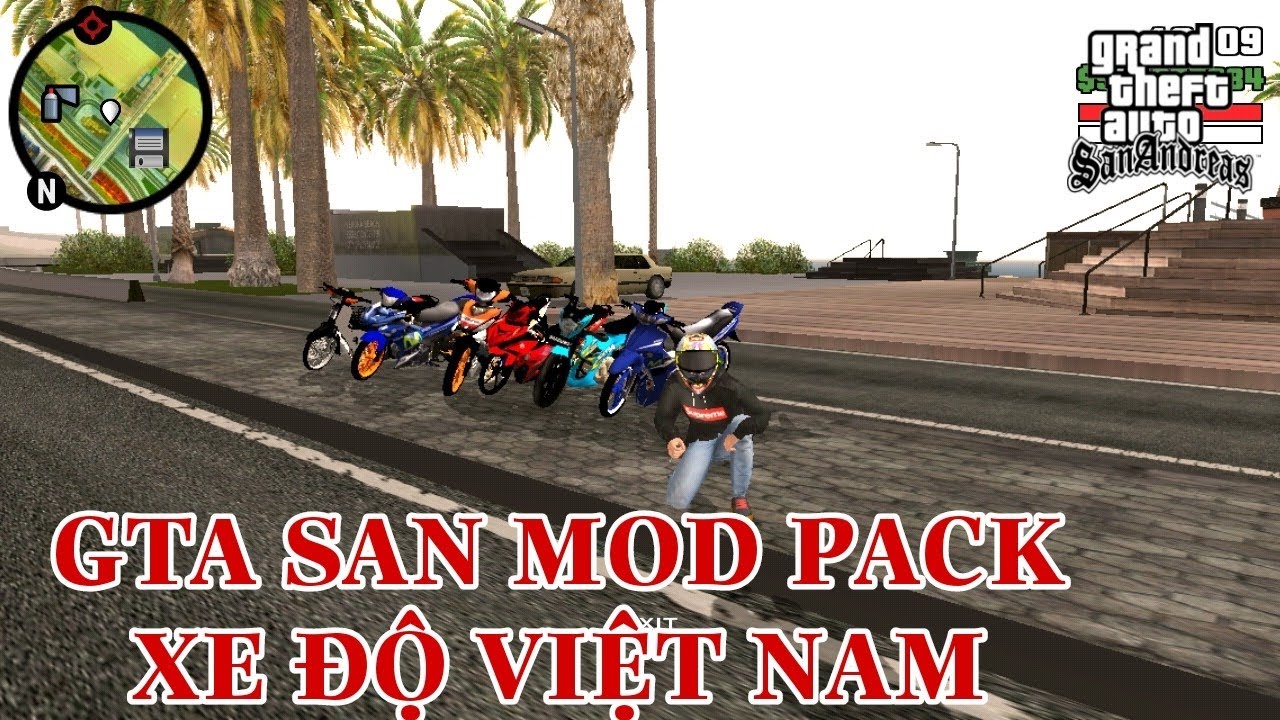 Cách Tải GTA San Mod Pack Xe Độ Việt Nam Trên Android | Nhựt Huy Gaming Mới Nhất