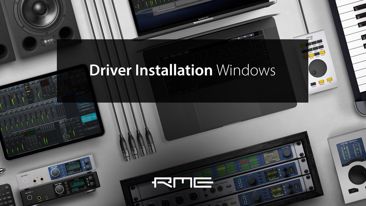 Driver & TotalMix FX Installation for RME Audio Interfaces on Windows Mới Nhất