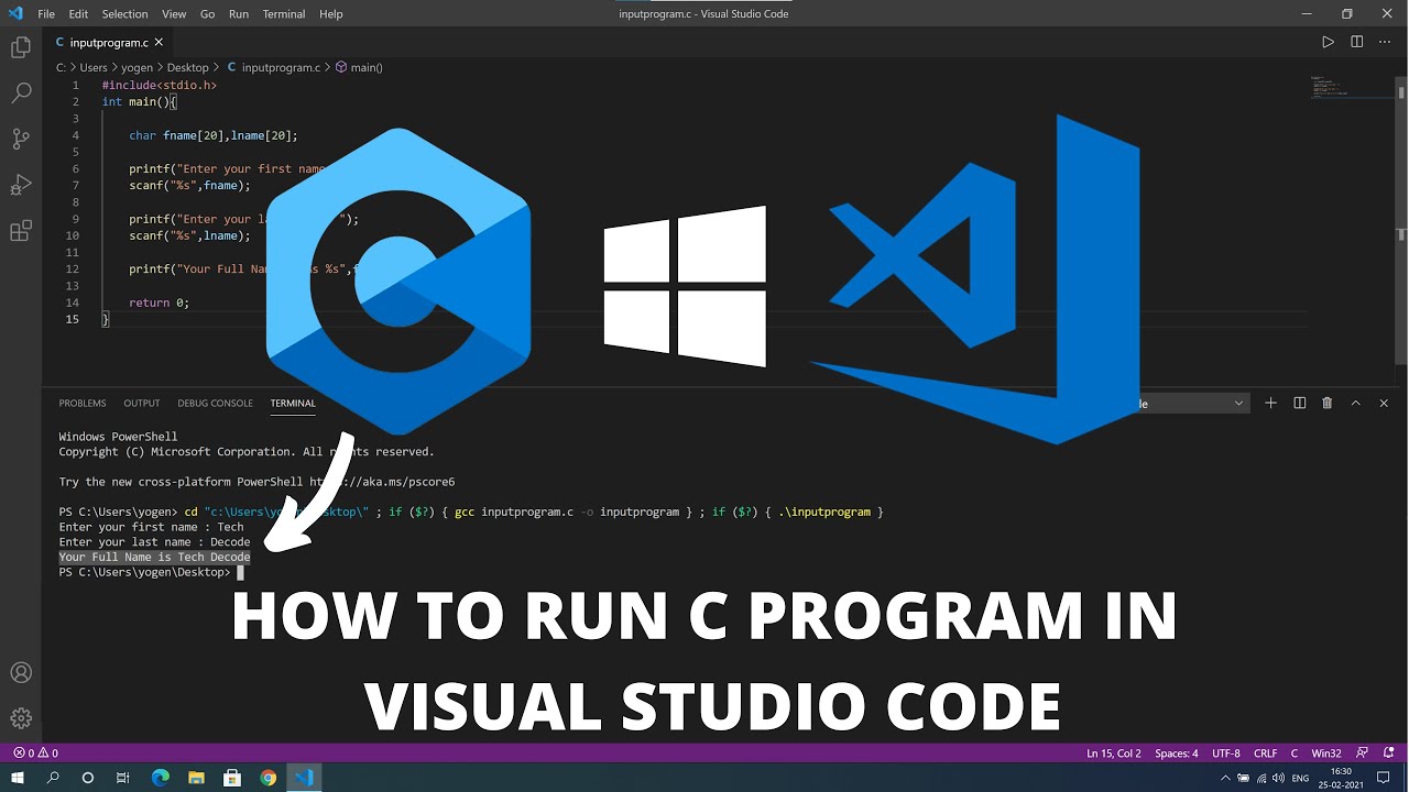 How to Run C in Visual Studio Code on Windows 10 2022 Best Code Editor Mới Nhất