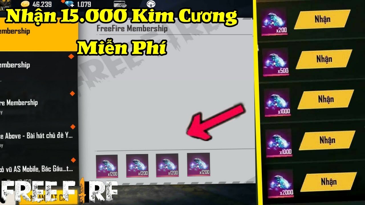 Hướng Dẫn Cách Nhận Kim Cương Free Fire Miễn Phí Mới Nhất OB34 2022 | Trong 1 Phút Mới Nhất