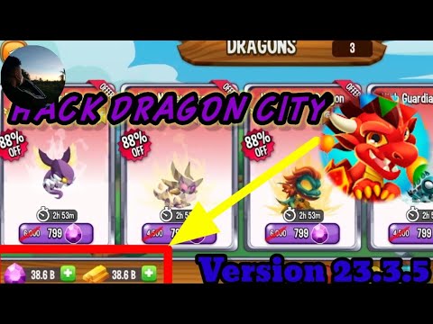 Hướng Dẫn Hack Dragon City Phiên Bản 23.3.4 Mới Nhất 2022 Full Vật Phẩm 100% Mới Nhất