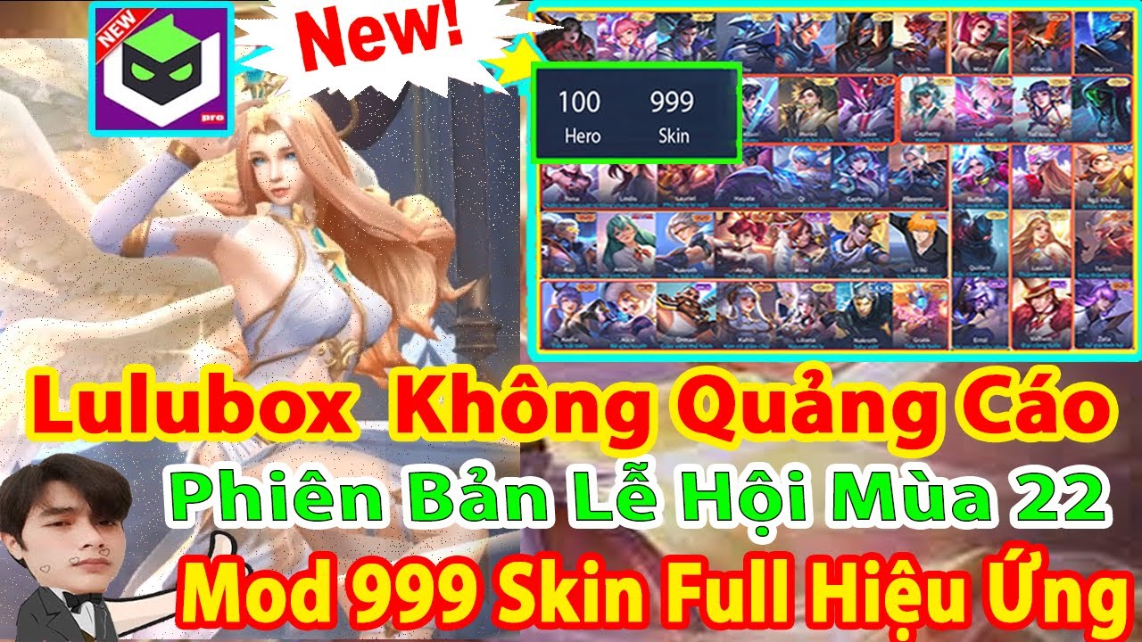 Hướng Dẫn Mod Skin Liên Quân Lulubox Mùa 22 Mới Nhất|Lulubox 2022 Mod Full Skin Liên Quân | Bình Bun Mới Nhất