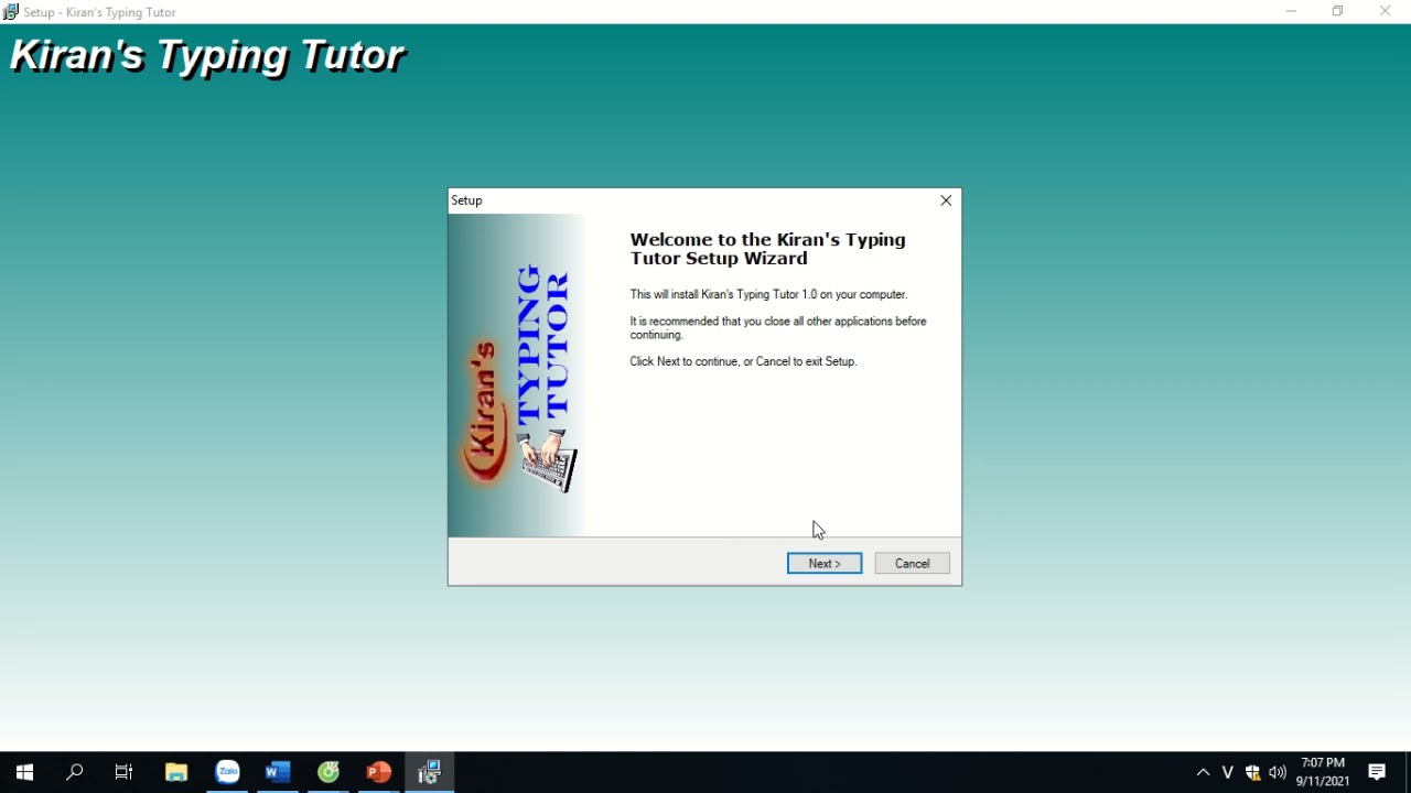 Hướng dẫn tải và cài đặt phần mềm Kiran's Typing Tutor 1.0 (tập gõ bàn phím) ⌨️ Tin Học Lớp 3 Mới Nhất