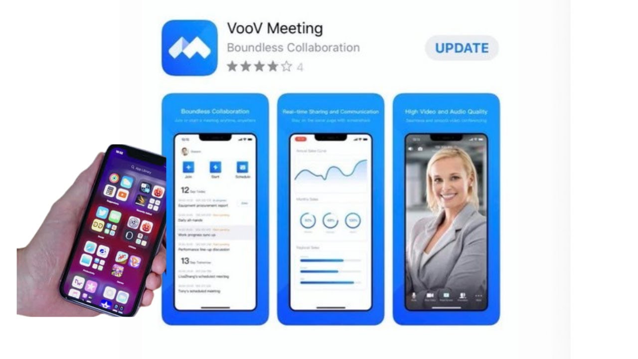 Hướng dẫn tải và cài đặt phần mềm VOOV Meeting trên điện thoại Mới Nhất