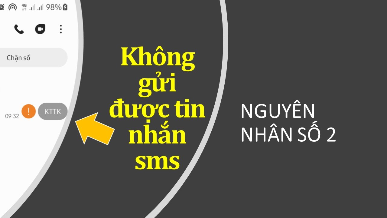 Khắc Phục Lỗi Không Gửi Được Tín Nhắn SMS Trên Điện Thoại – Part 2 | Tài Dev Official Mới Nhất