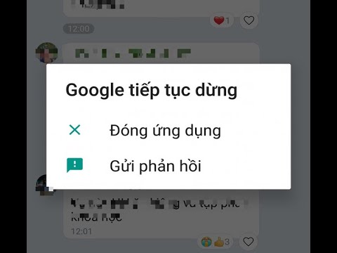 Khắc phục lỗi Google tiếp tục dừng trên mọi điện thoại Android Xiaomi Mới Nhất