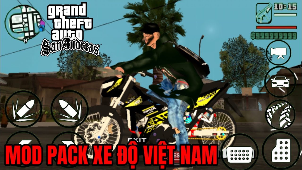 Cách Tải Game GTA San Mod Pack Xe Độ Trên Android #14 | Mod Xe Độ Kiểng Đồ Hoạ 4K Mới Nhất