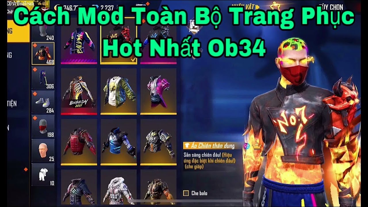 HƯỚNG DẪN MOD SKIN FREE FIRE OB34 2022 – MOD NHÂN VẬT , MOD FULL NHÂN VẬT MIỄN PHÍ | AI CŨNG THẤY ĐC Mới Nhất