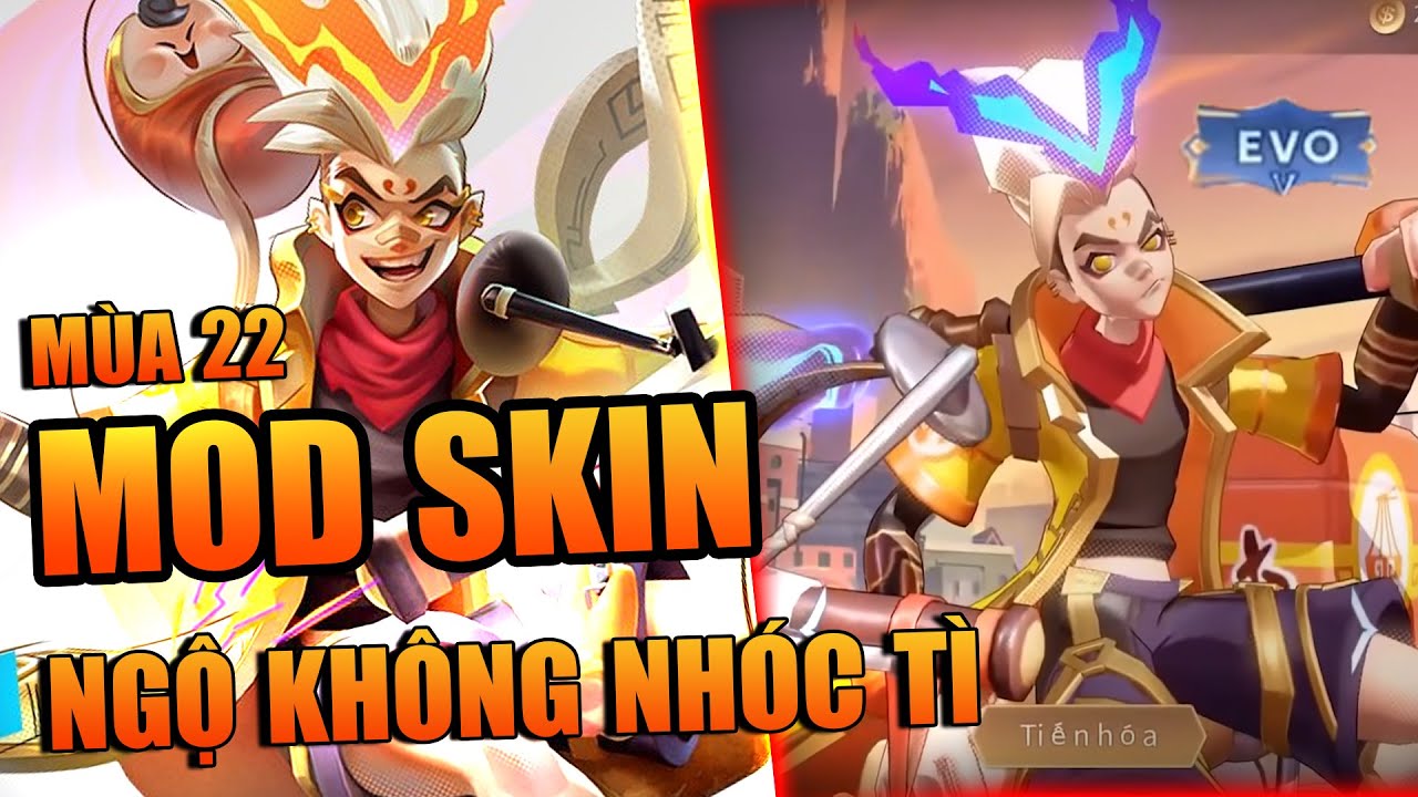 Hướng Dẫn Mod Skin NGỘ KHÔNG Nhóc Tì Mùa 22 Có Hiệu Ứng Liên Quân Mobile – Phần 2 Jin TV Mới Nhất